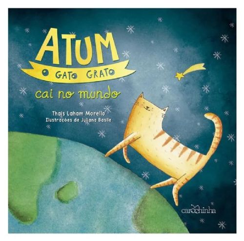 Atum, o gato grato Cai no mundo