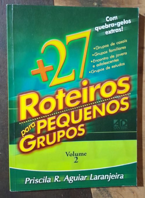 27 Roteiros para pequenos grupos Vol. 2