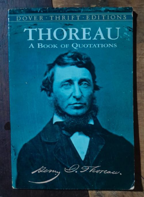 Thoreau - A book of quotations
