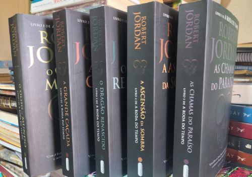 Kit A roda do tempo 5 volumes