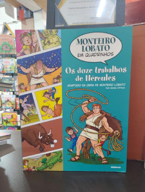 Os Doze Trabalhos de Hércules - Monteiro Lobato em quadrinhos