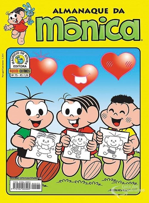 Nº 75 Almanaque da Mônica - 1ª Série