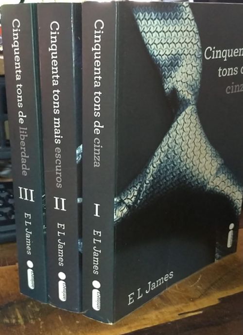 Box Trilogia Cinquenta tons de cinza