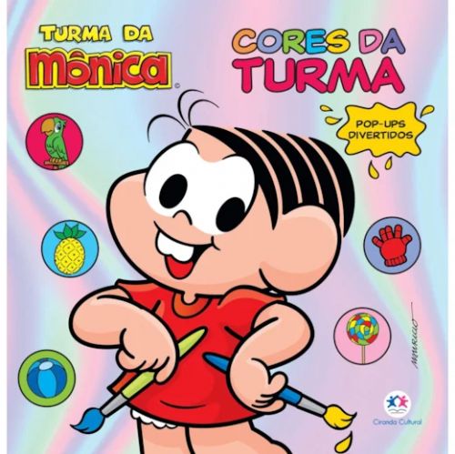 Turma da Mônica - Cores da turma Pop-Ups