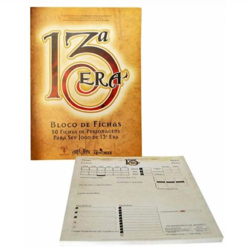 Bloco de Fichas - 13ª Era