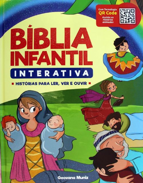 Bíblia infantil interativa - Histórias para ler, ver e ouvir