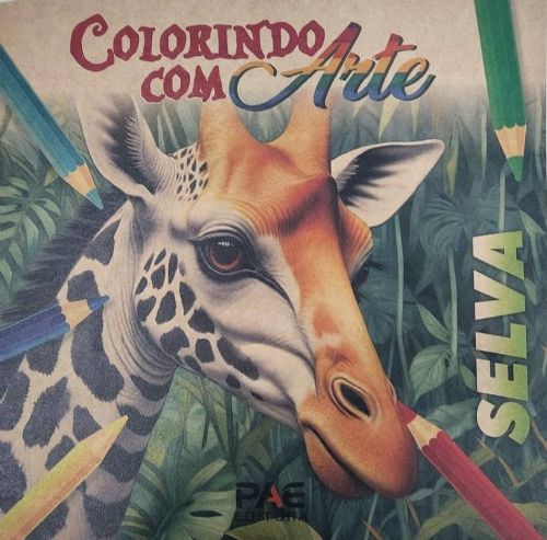 Colorindo com arte - Selva