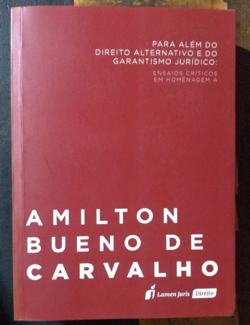 Para além do Direito alternativo e do garantismo jurídico - Ensaios críticos em homenagem a Amilton 