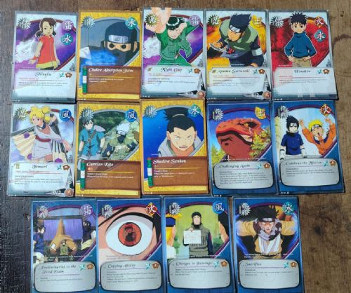 Cards Naruto Shomen Jumps 14 Unidades - Importado