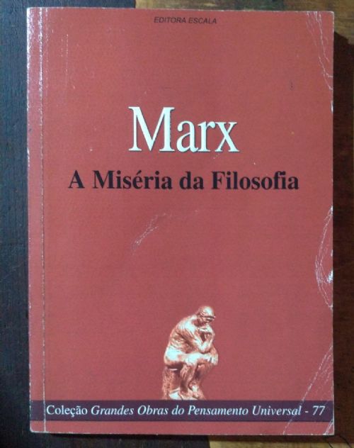 A Miséria da Filosofia