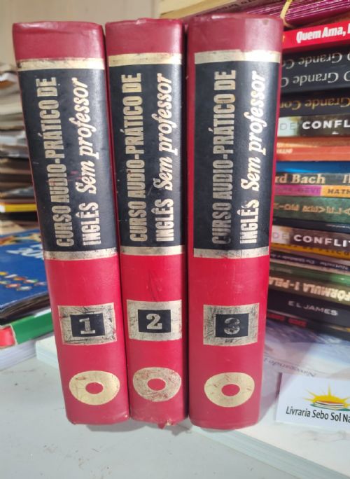 Curso Áudio-prático de Inglês sem Professor - 3 Volumes