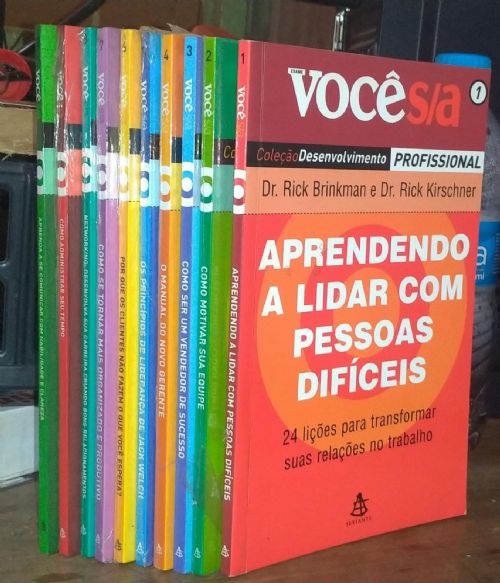 Coleção desenvolvimento profissional 10 volumes