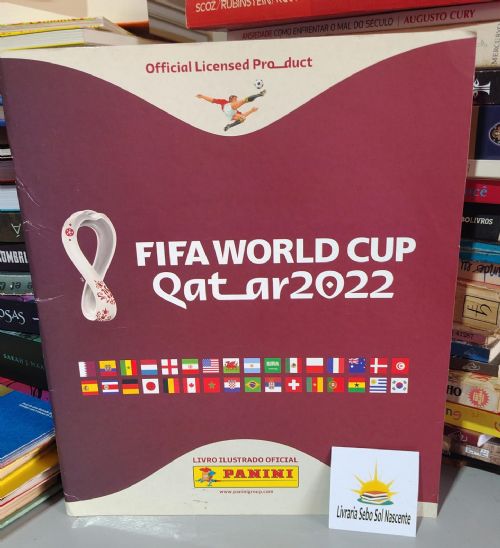 Álbum Capa Brochura Copa Do Mundo Qatar 2022