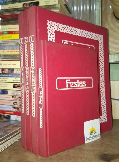 Coleção artesanato 4 Volumes